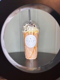 Salt karamell milkshake